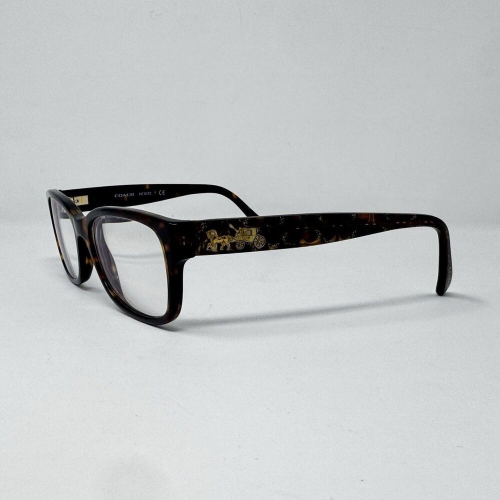 Coach HC6133 5120 Dark Tortoise Eyeglass Frames 53-17-140